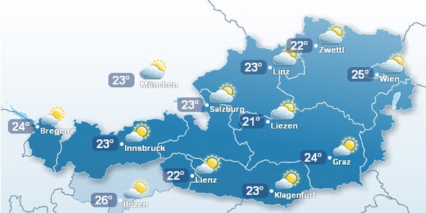 Bald gibt's wieder Badewetter