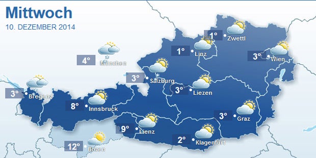 Österreich zittert jetzt bei -13 Grad