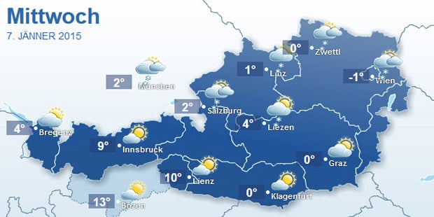Jetzt kommt schon wieder Schnee
