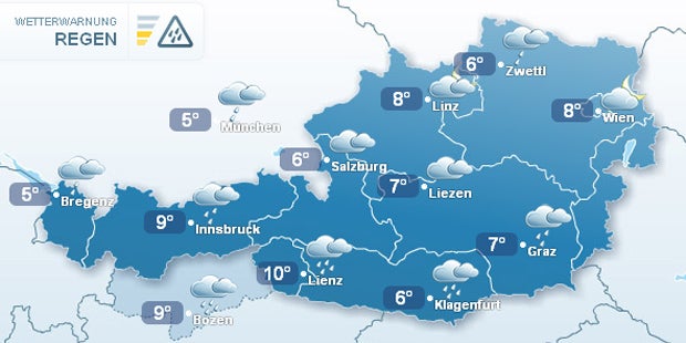 Der erste Wintereinbruch steht bevor