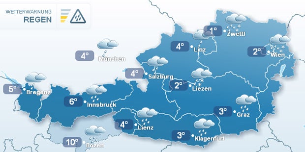 Am Wochenende warten wir auf Schnee