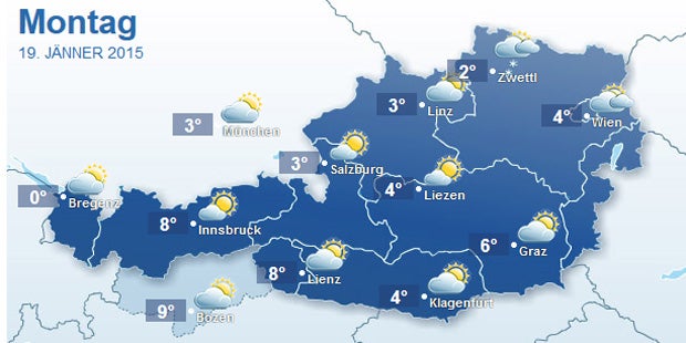 Wo in dieser Woche Schnee fällt