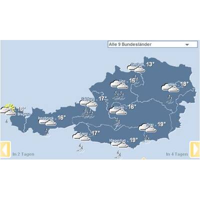 Prognose für die letzten Maitage