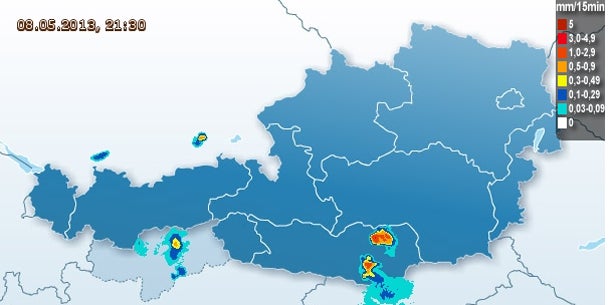 Kein Ende der Unwetter im Osten Österreichs