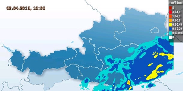 Erneut Schnee im Anmarsch