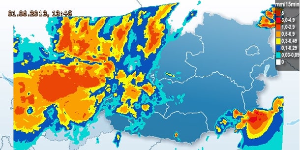 Hochwasser in Österreich - Zwei Vermisste