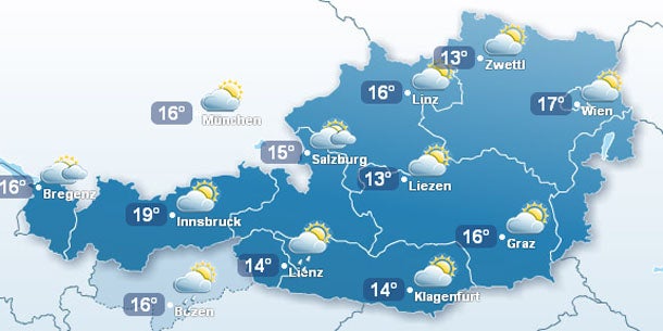 Am Wochenende kommt die Sonne wieder