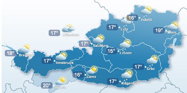 Langes Wochenende wird kalt und nass