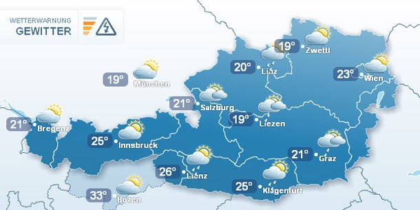 Wochenende wird sonnig aber kälter