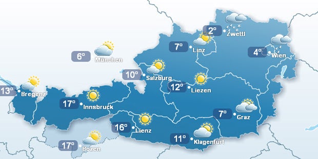 Am Wochenende warten wir auf Schnee