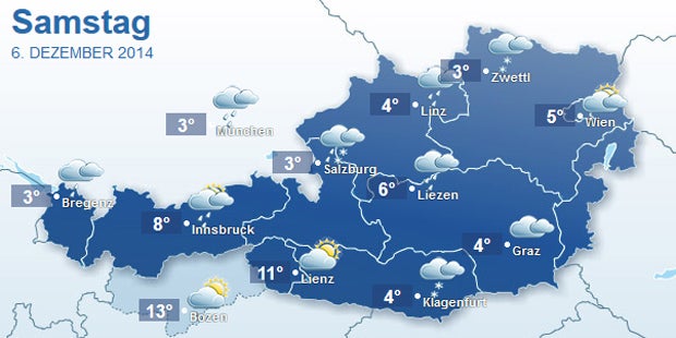 Das erste Schnee-Wochenende kommt