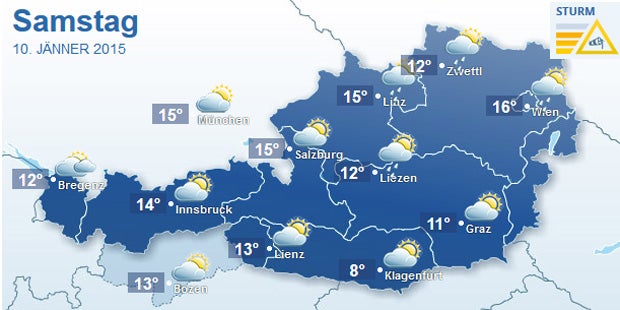 So verrückt ist das Europa-Wetter