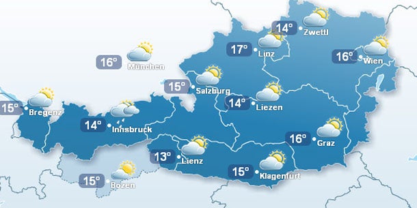 Am Wochenende kommt die Sonne wieder