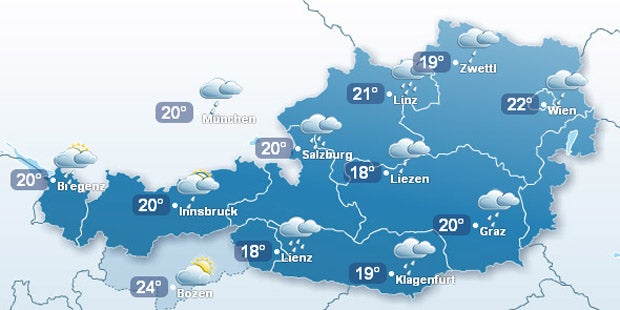 Die nächste Regenfront rollt schon an