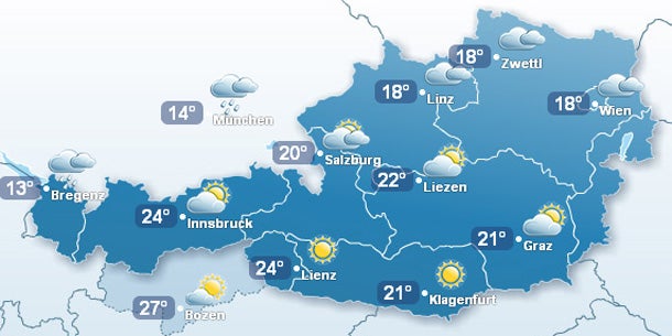 So kommt jetzt die Regenfront