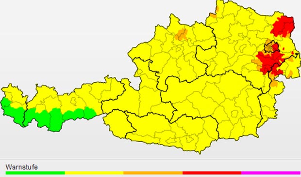 Rock in Vienna nach Unterbrechung fortgesetzt