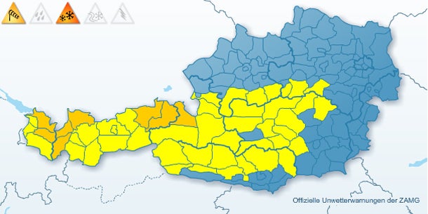 Lech und Zürs von Außenwelt abgeschnitten