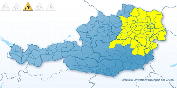 Erneut Schnee im Anmarsch