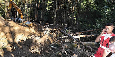 Zwei Arbeiter im Waldviertel verschüttet