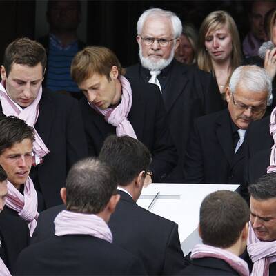 Begräbnis von Wouter Weylandt