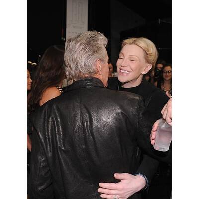 Michael Douglas genießt die New York Fashion Week mit Rosie Huntington-Whitely