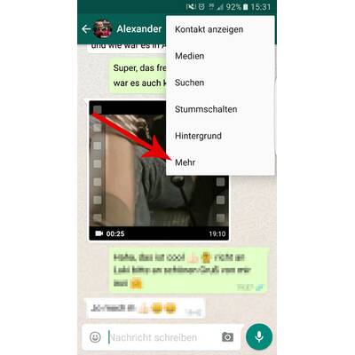 WhatsApp-Verknüpfung