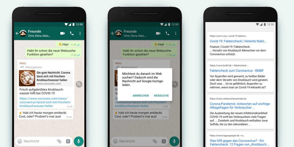 WhatsApp startet geniale Such-Funktion