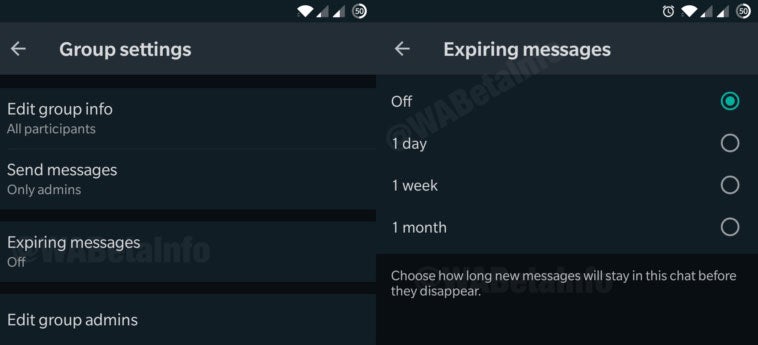 WhatsApp bringt Nachrichten mit Ablaufdatum