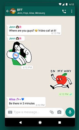 WhatsApp: Animierte Sticker, QR-Code & Co sind da