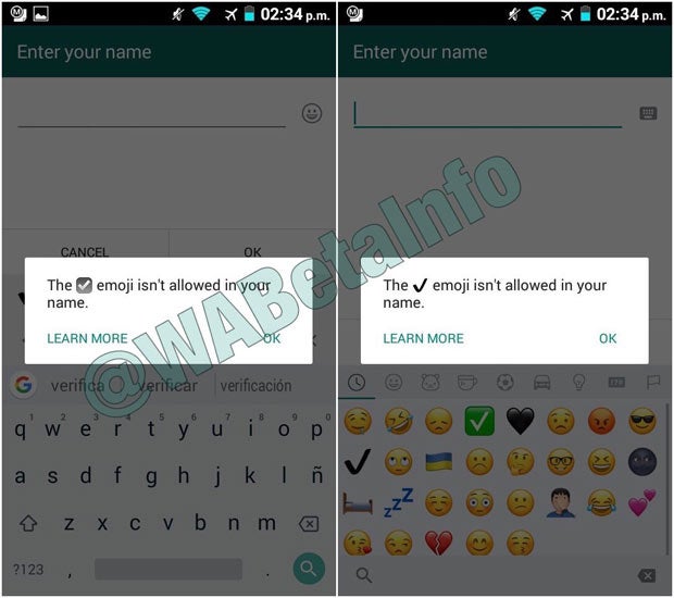 WhatsApp verbietet Usern beliebtes Emoji