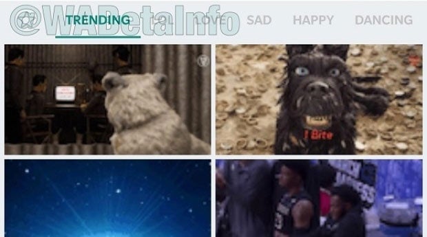 WhatsApp verbessert seine Gif-Funktion