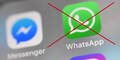 durchgestrichenes Whatsapp Icon