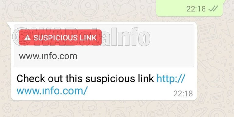 WhatsApp warnt vor gefährlichen Links