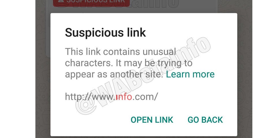 WhatsApp warnt vor gefährlichen Links