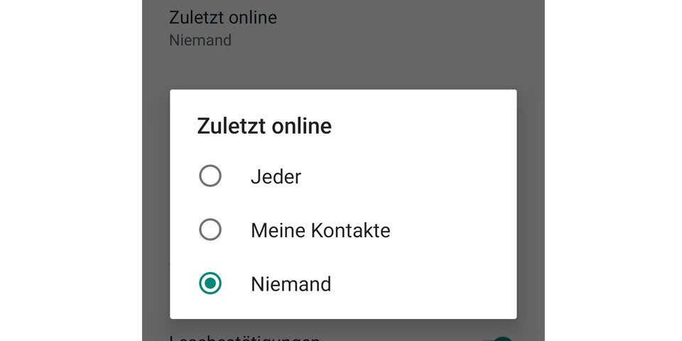 WhatsApp Status verbergen: So funktionierts