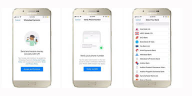 WhatsApp startet Test seiner Bezahlfunktion