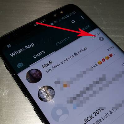WhatsApp Anpinn-Funktion