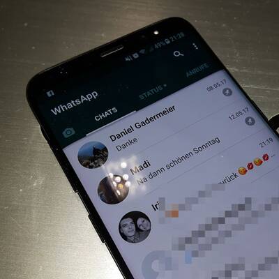 WhatsApp Anpinn-Funktion