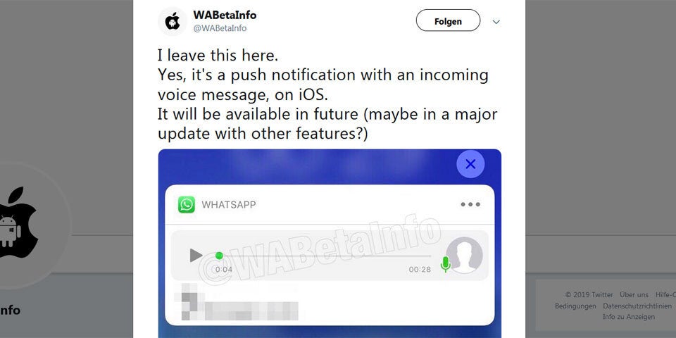 WhatsApp schützt bald vor peinlichen Foto-Pannen