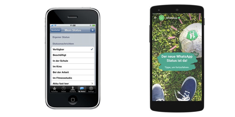 WhatsApp: Neue Status-Funktion ist da