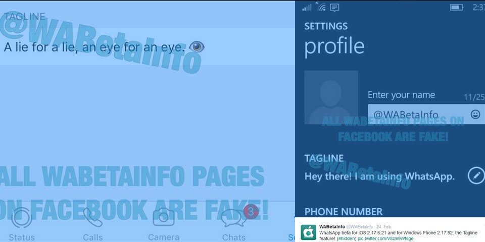WhatsApp bringt alten Status zurück