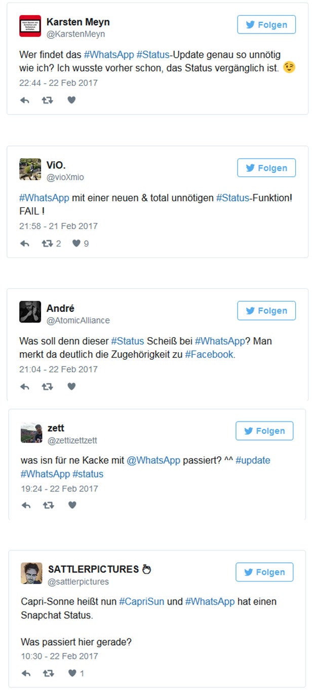 Neues WhatsApp-Update sorgt für Ärger