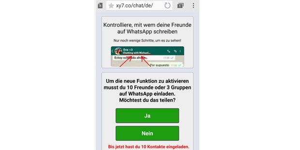 WhatsApp-Virus legt Smartphone lahm