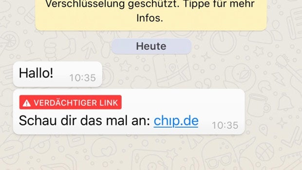 WhatsApp warnt jetzt auch iPhone-User