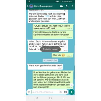 WhatsApp-Einschränkung bei Weiterleitung umgehen