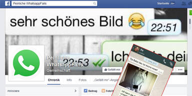 Seite zeigt peinliche WhatsApp-Pannen
