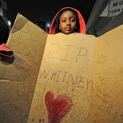 Fans trauern um Whitney Houston
