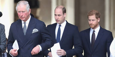 Charles, William, Harry