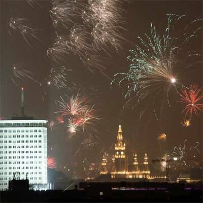 So feierte Österreich Silvester