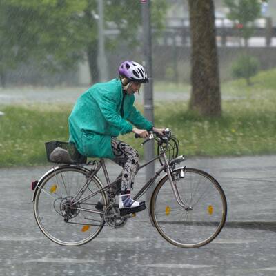 Sintflut-Regen überschwemmt Wien